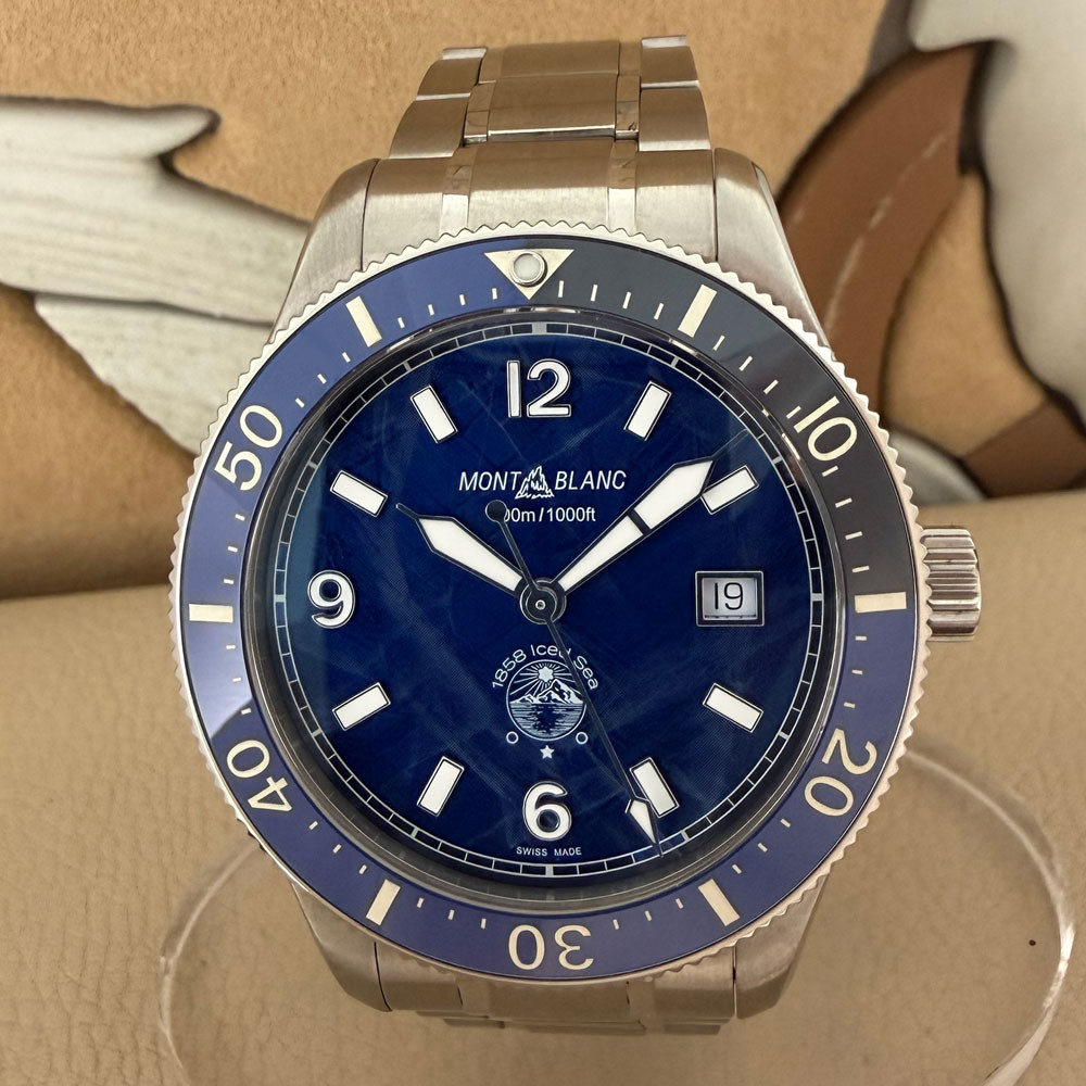 Montblanc 1858 Iced Sea Diving 129369 0