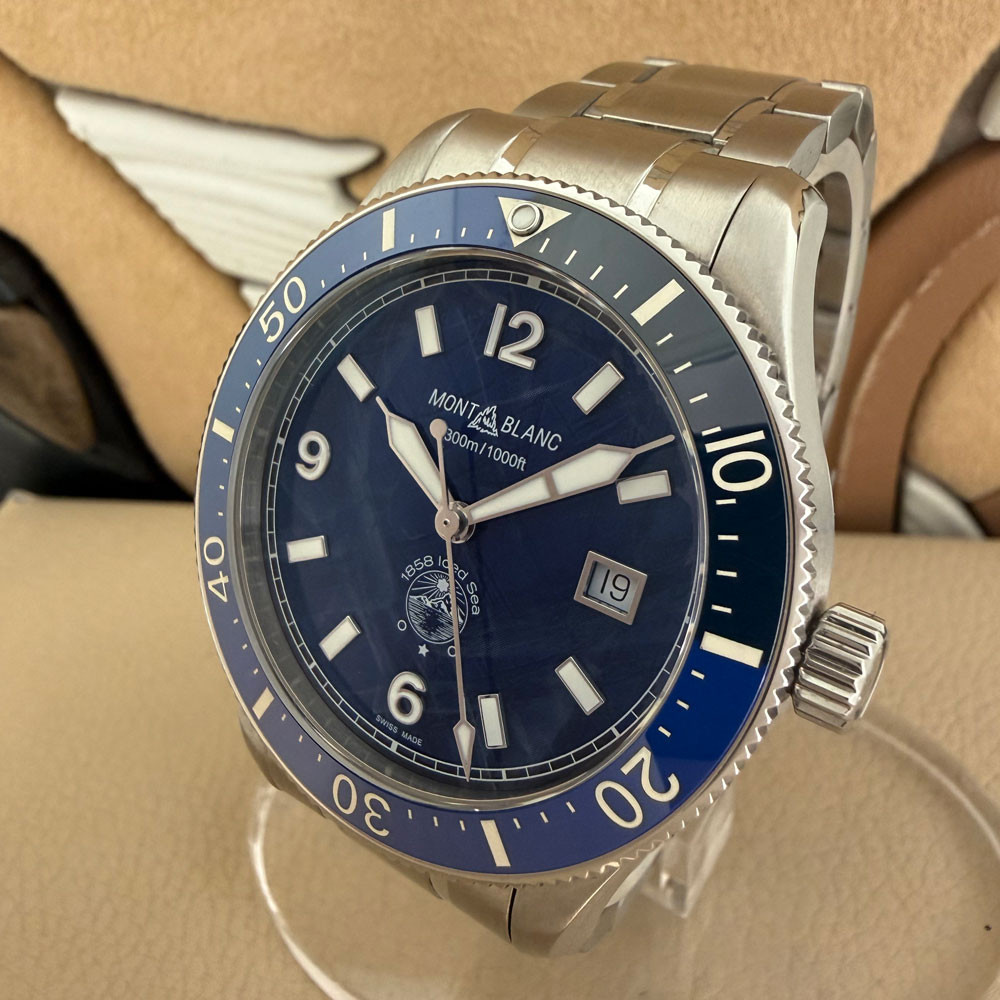 Montblanc 1858 Iced Sea Diving 129369 2