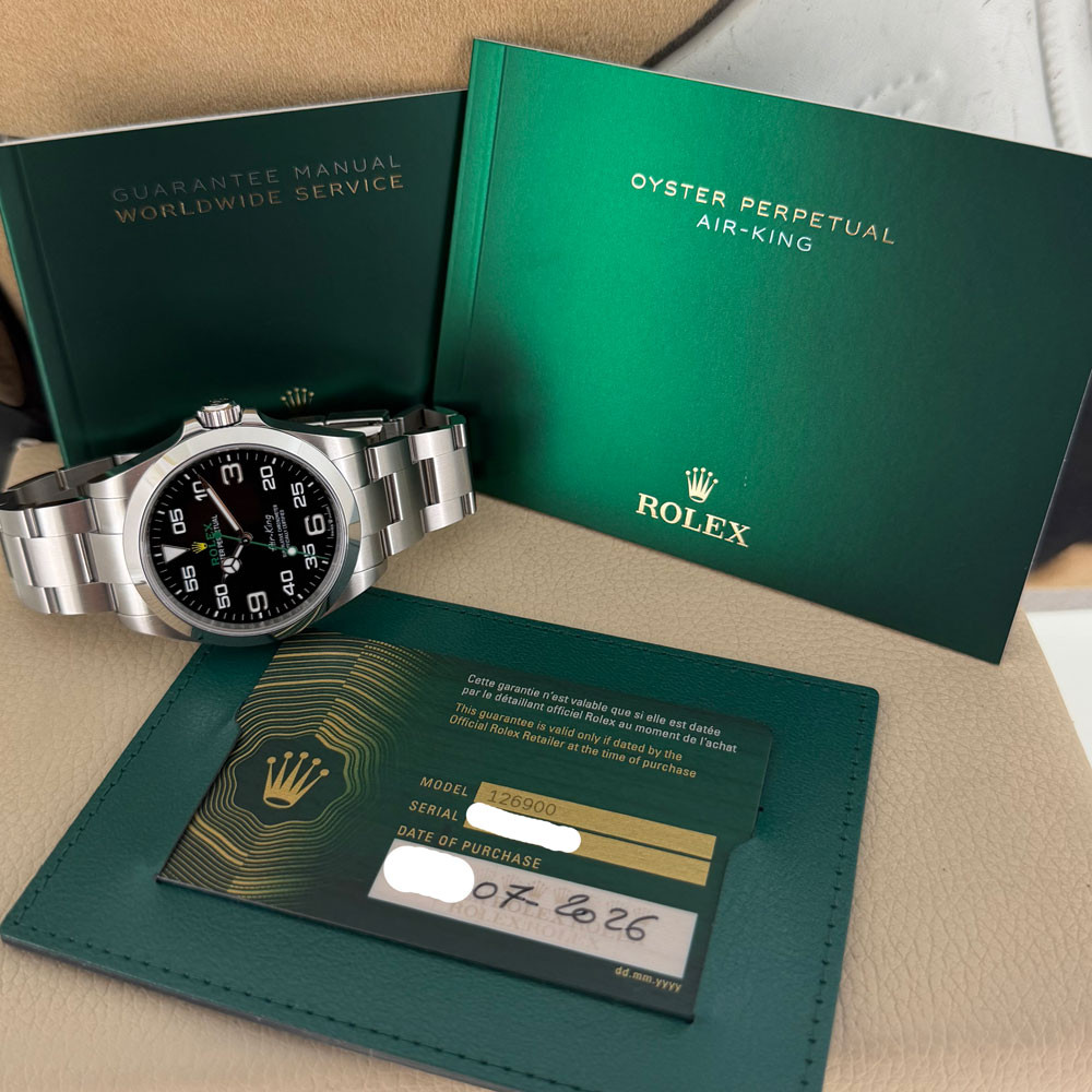 Rolex Air King July 2026 126900 1
