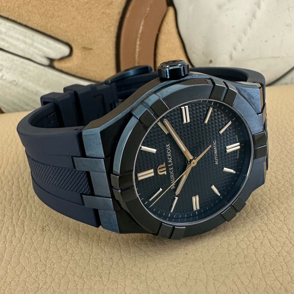 Maurice Lacroix Blue PVD Limited Edition AI6007-PVC00-430-4 12