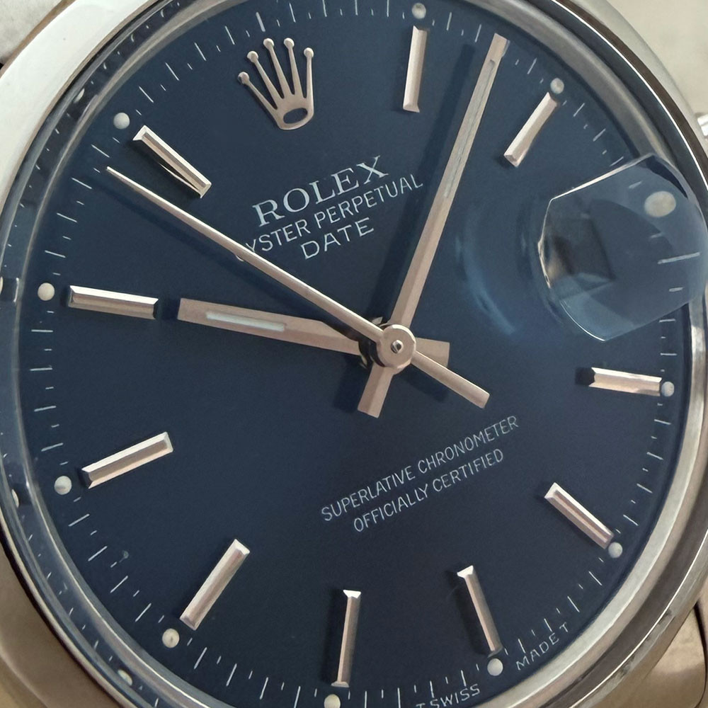 Rolex Date Blue Dial 15000 5