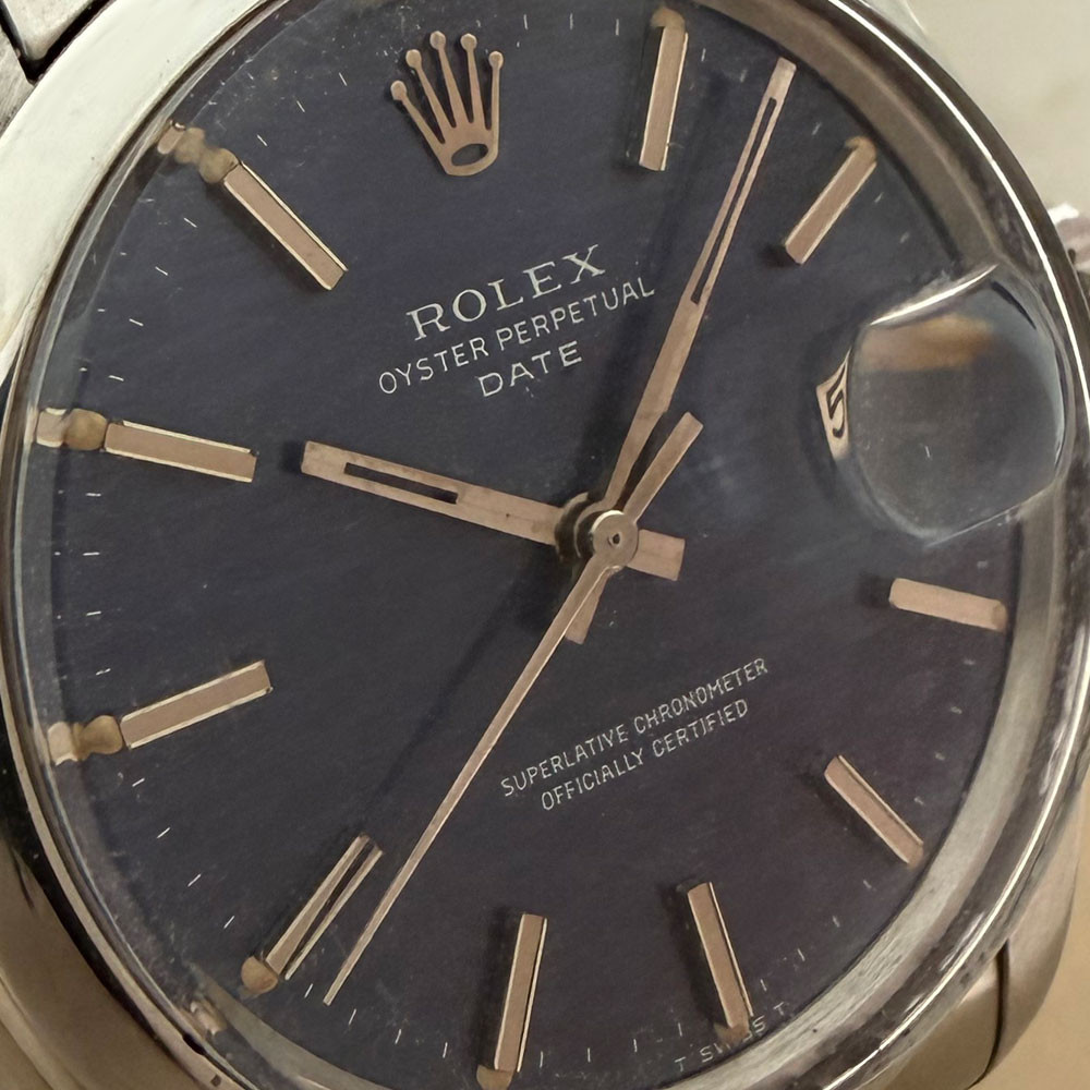 Rolex Date Blue Dial 1500 5