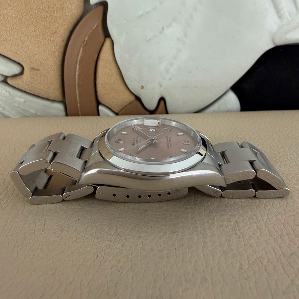 Rolex Date Salmon Dial 15200 12