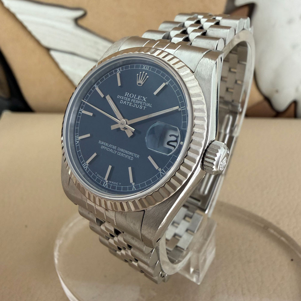 Rolex Datejust 31mm Blue Dial 68274 2