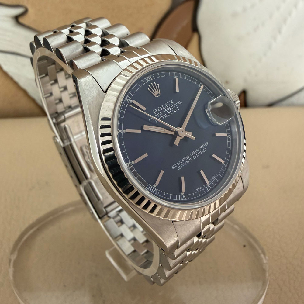 Rolex Datejust 31mm Blue Dial 68274 3