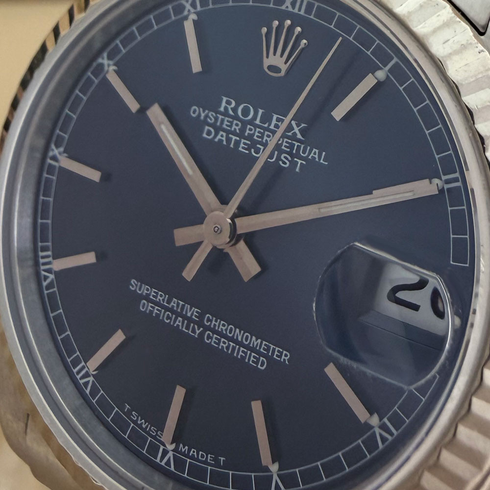 Rolex Datejust 31mm Blue Dial 68274 5