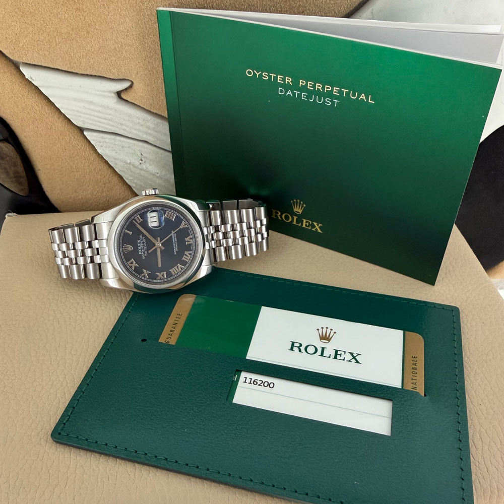 Rolex Datejust Blue 116200 1