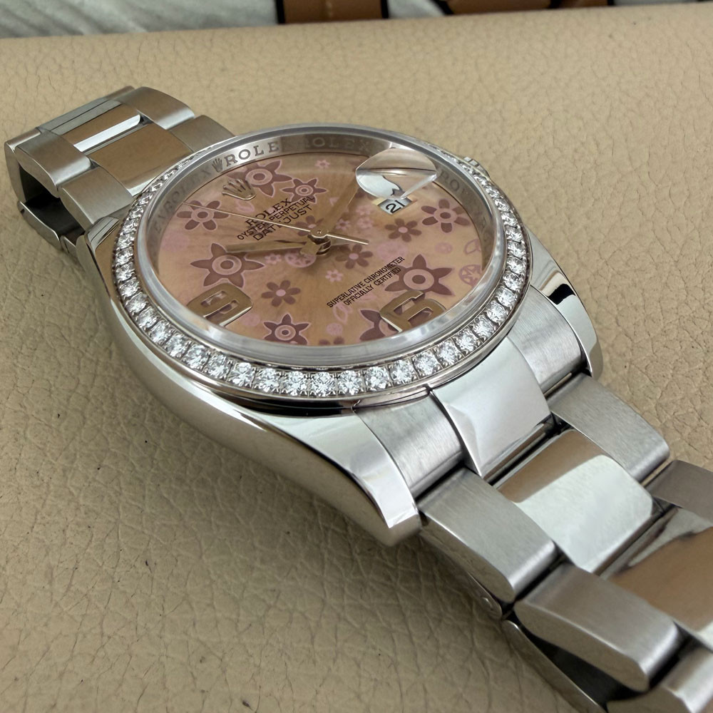 Rolex Datejust Floral 116244 13