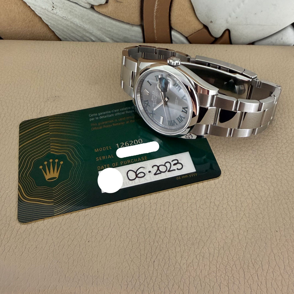 Rolex Datejust Wimbledon 126200 1