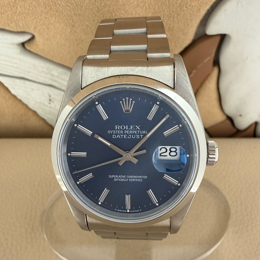 Rolex Datejust Blue 16200 0
