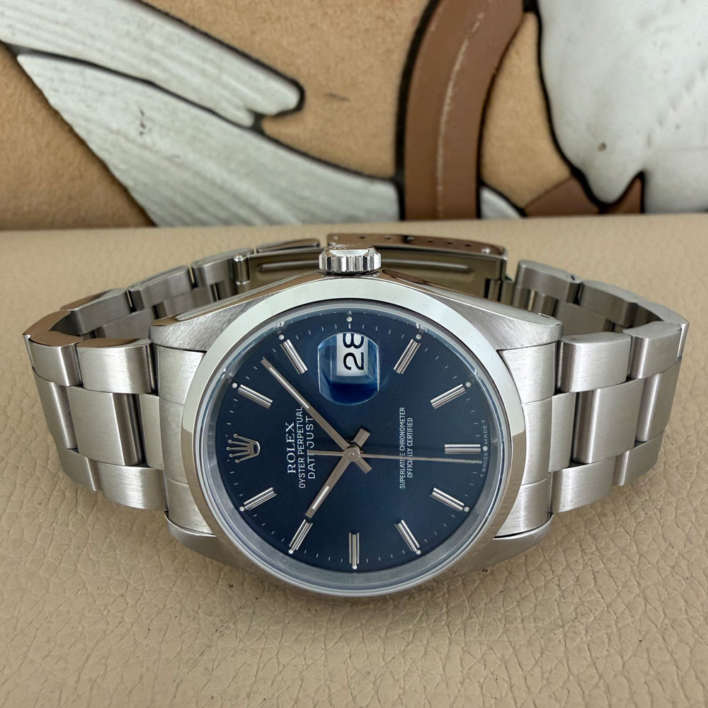 Rolex Datejust Blue 16200 7
