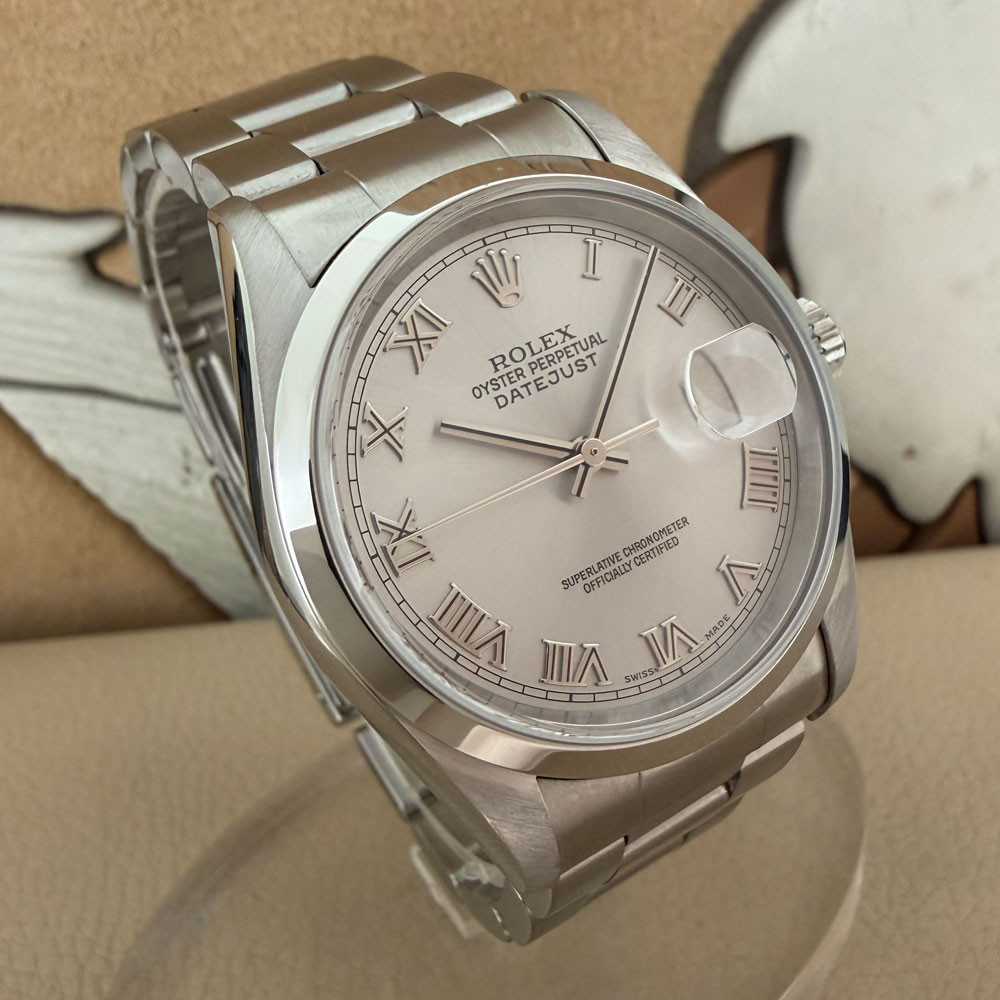 Rolex Datejust Silver Dial 16200 3