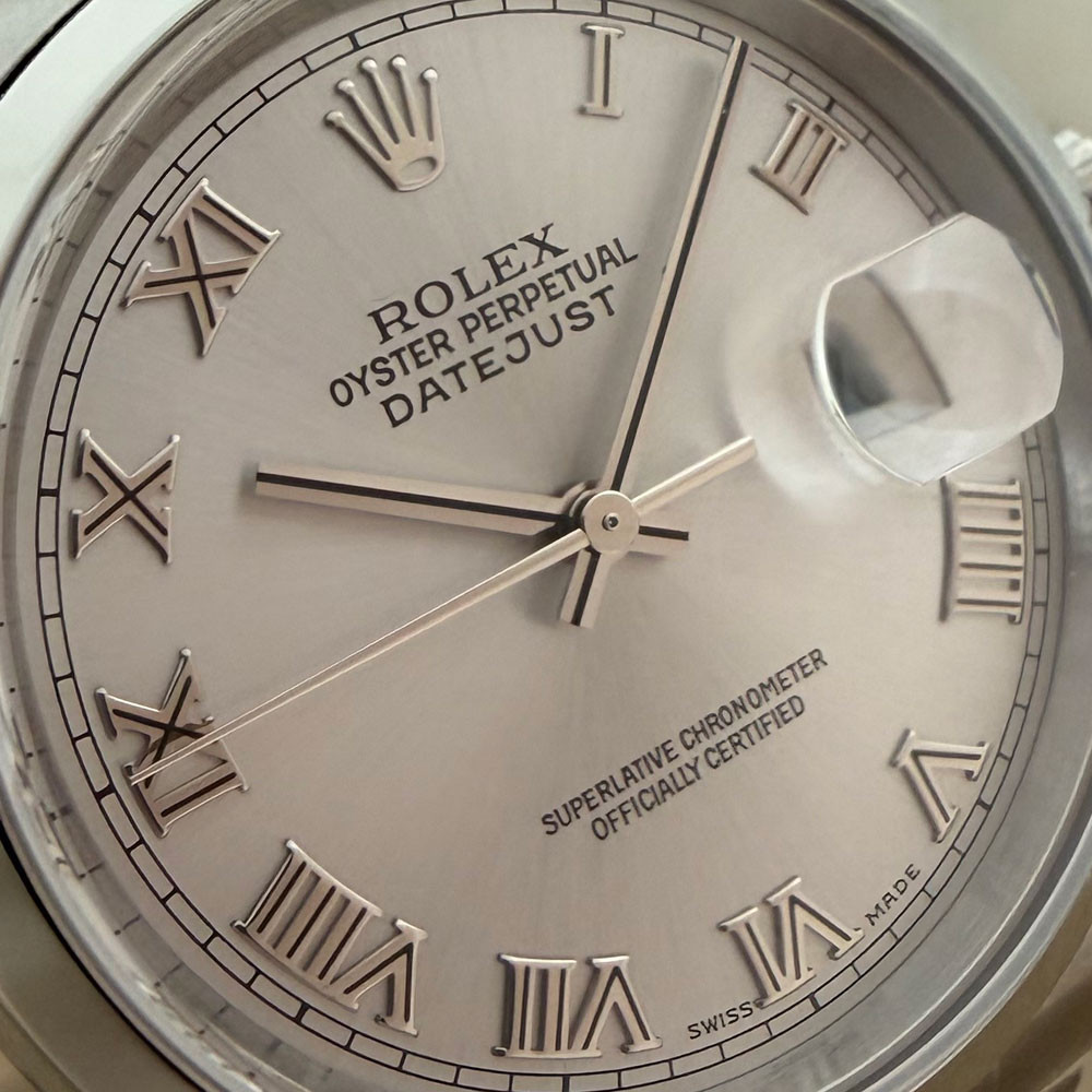 Rolex Datejust Silver Dial 16200 6