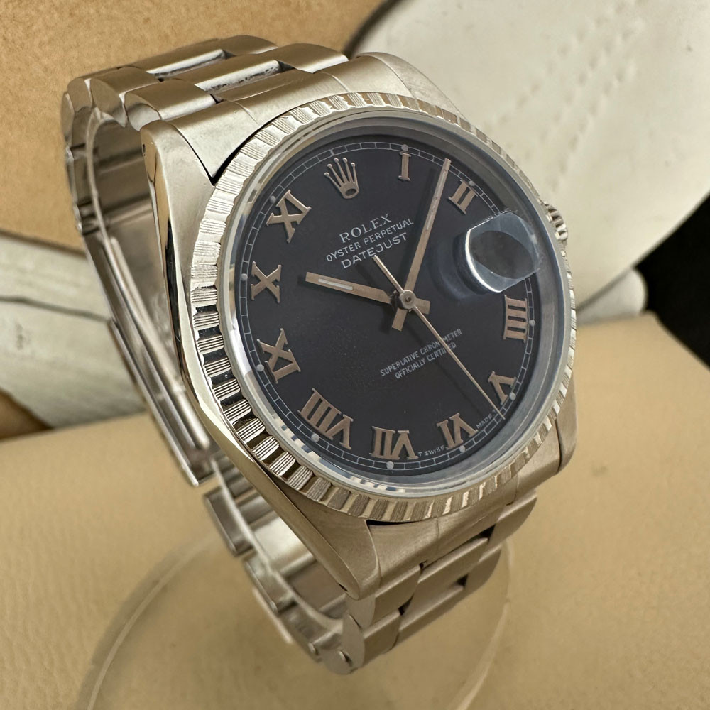 Rolex Datejust Blue 16220 2