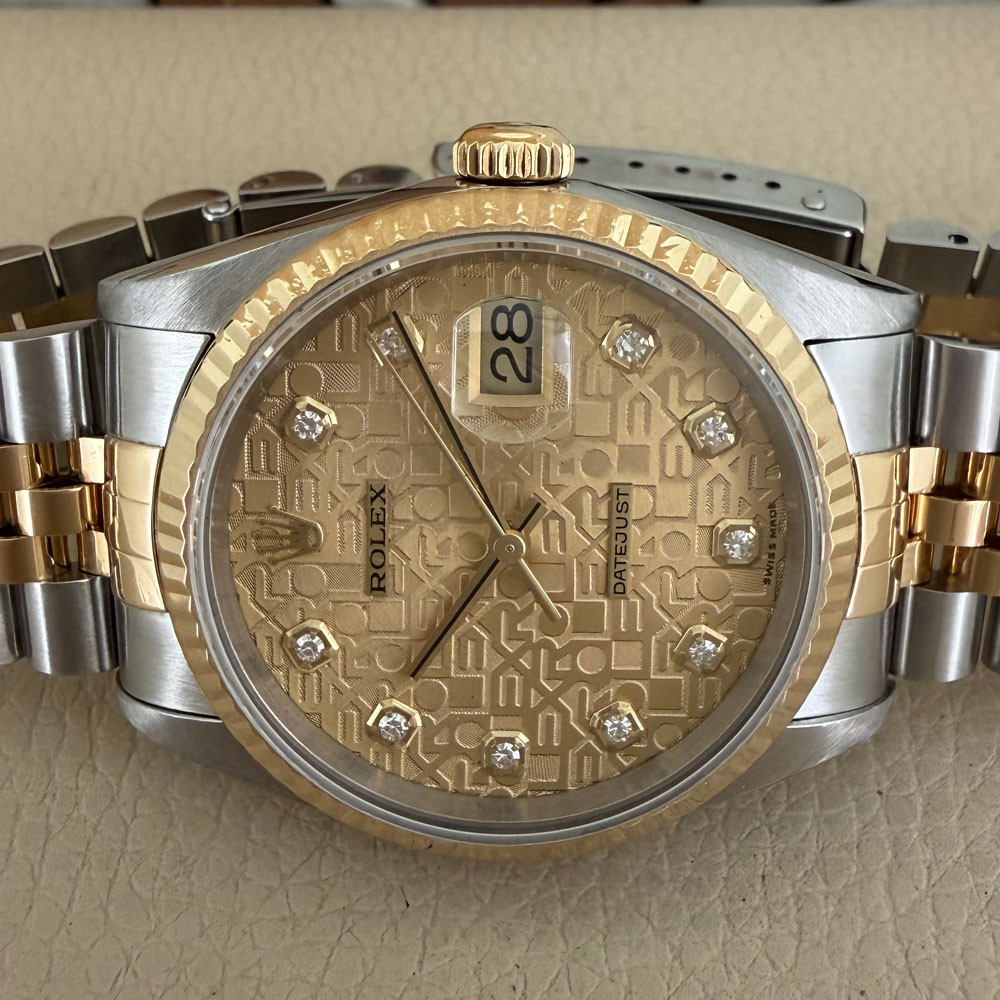Rolex Datejust Computer Diamonds Dial 16233 15