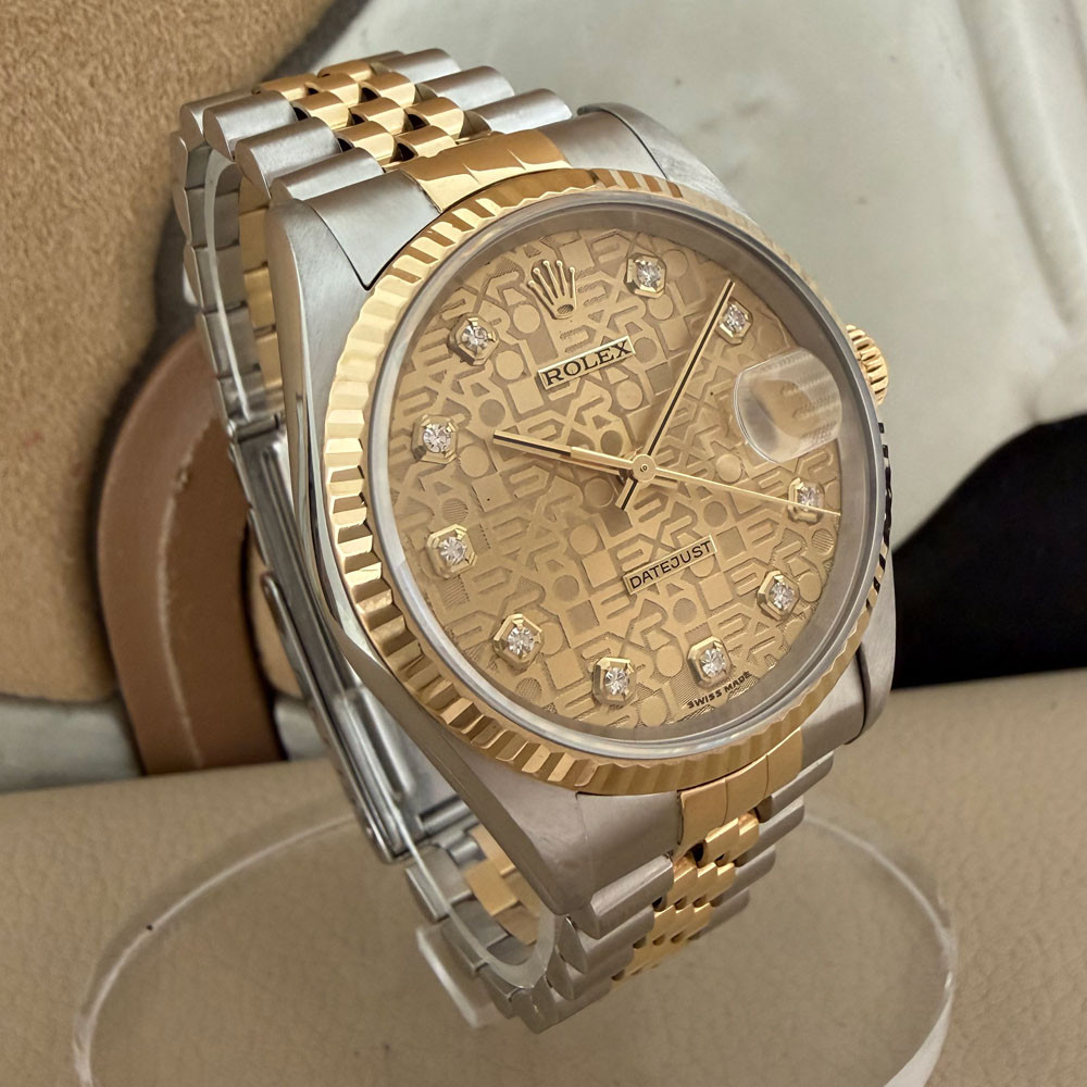 Rolex Datejust Computer Diamonds Dial 16233 3