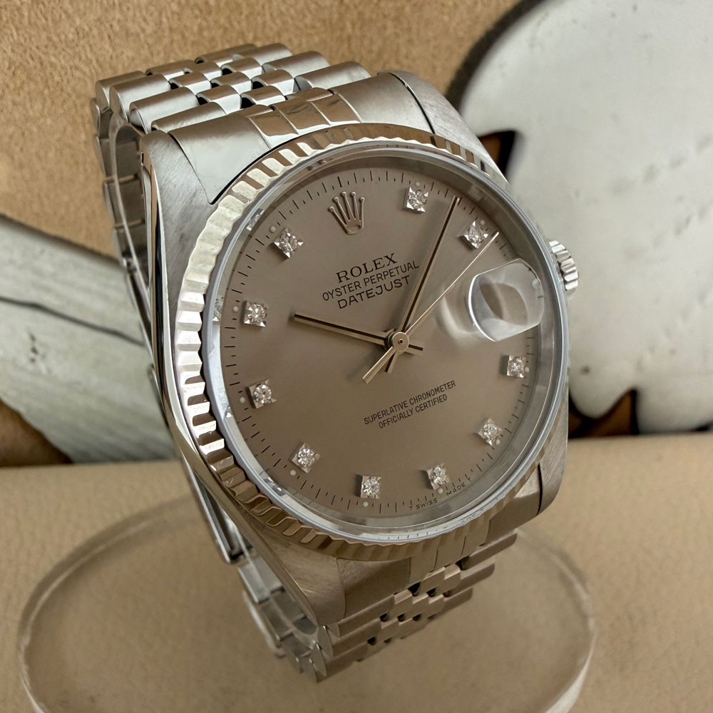 Rolex Datejust Diamonds Dial 16234 2