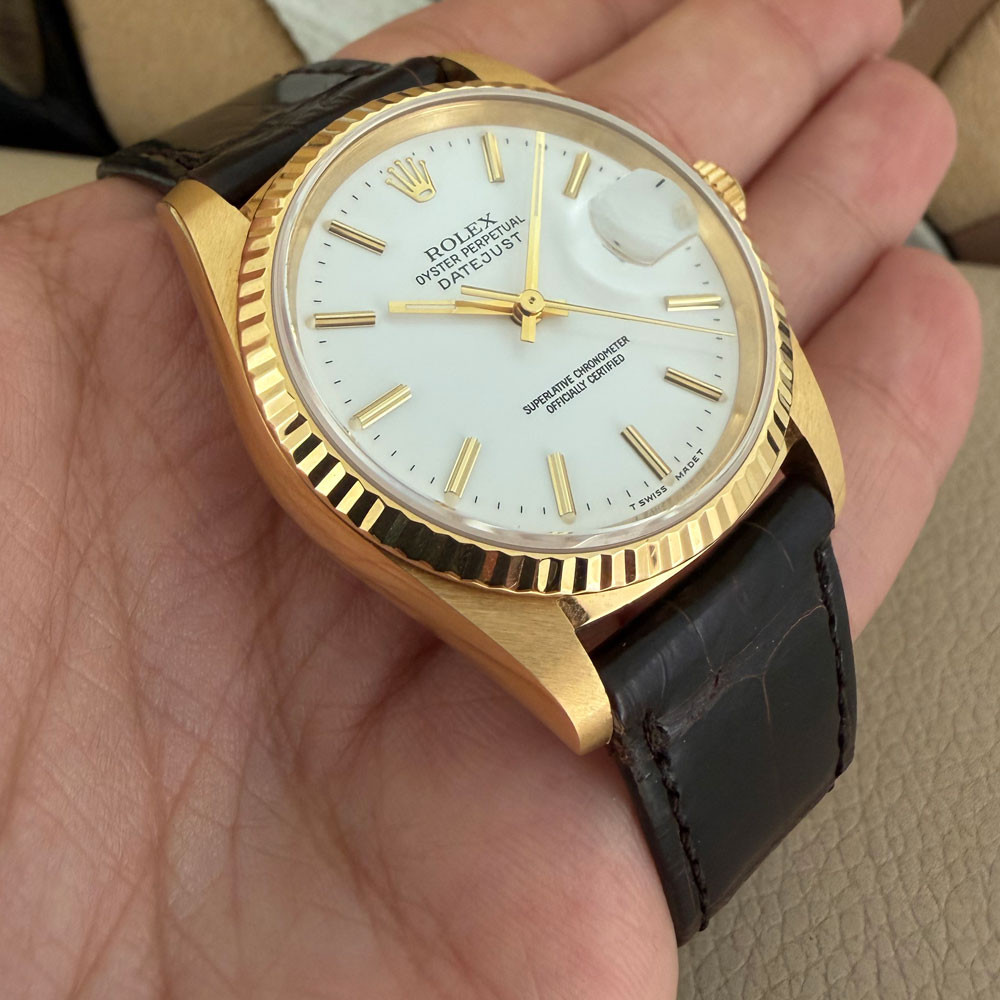 Rolex Datejust Pre Owned Cerificate 16238 10