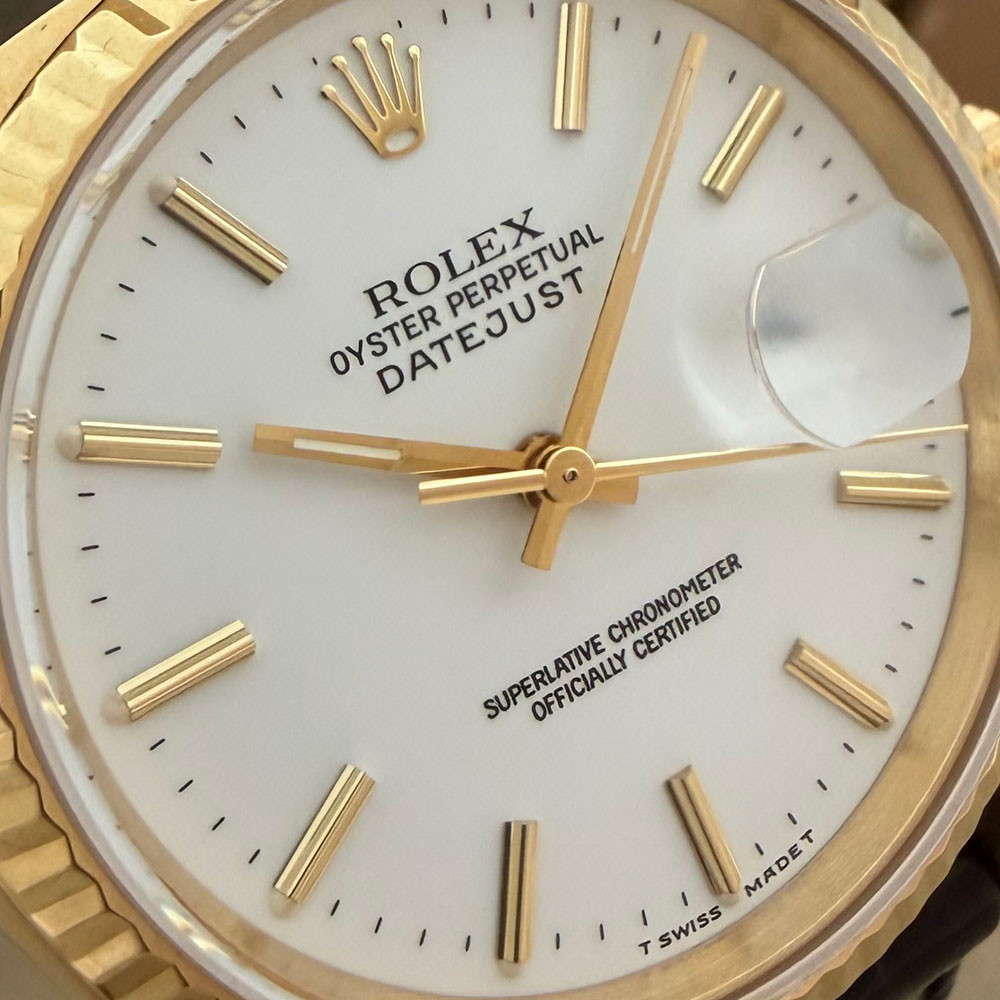 Rolex Datejust Pre Owned Cerificate 16238 6