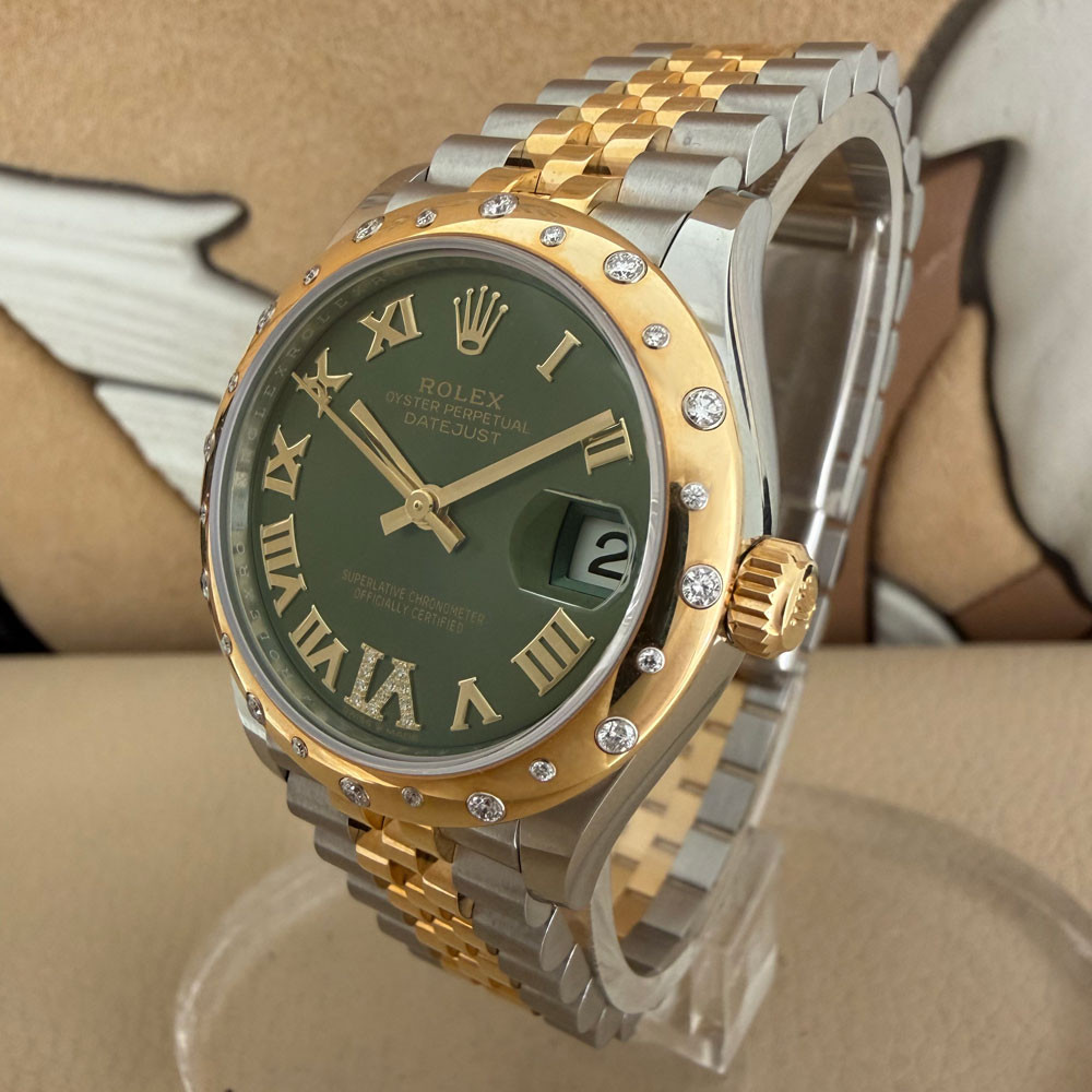 Rolex Datejust Green Diamond Jubilee 278343RBR 2