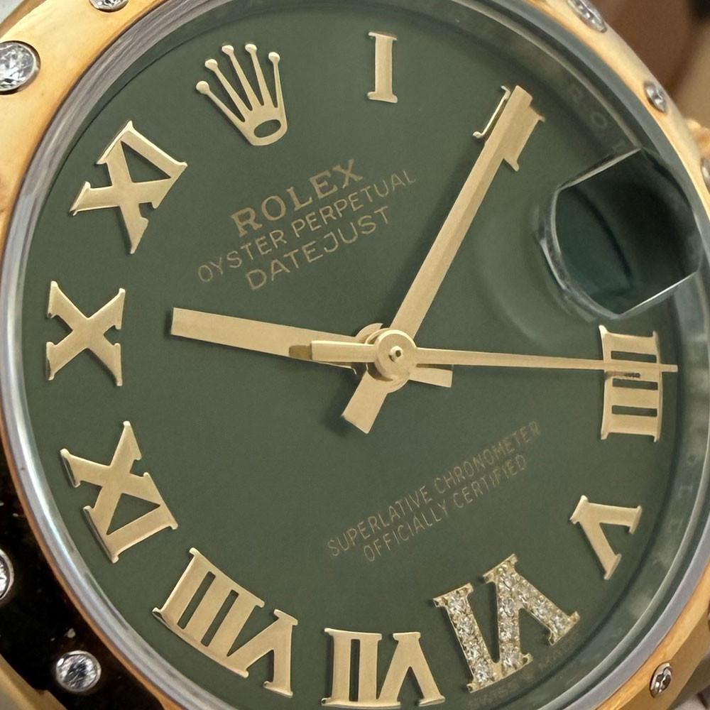 Rolex Datejust Green Diamond Jubilee 278343RBR 6