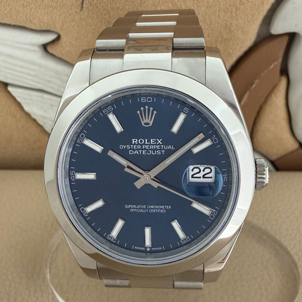 Rolex Datejust II Blue 126300 0