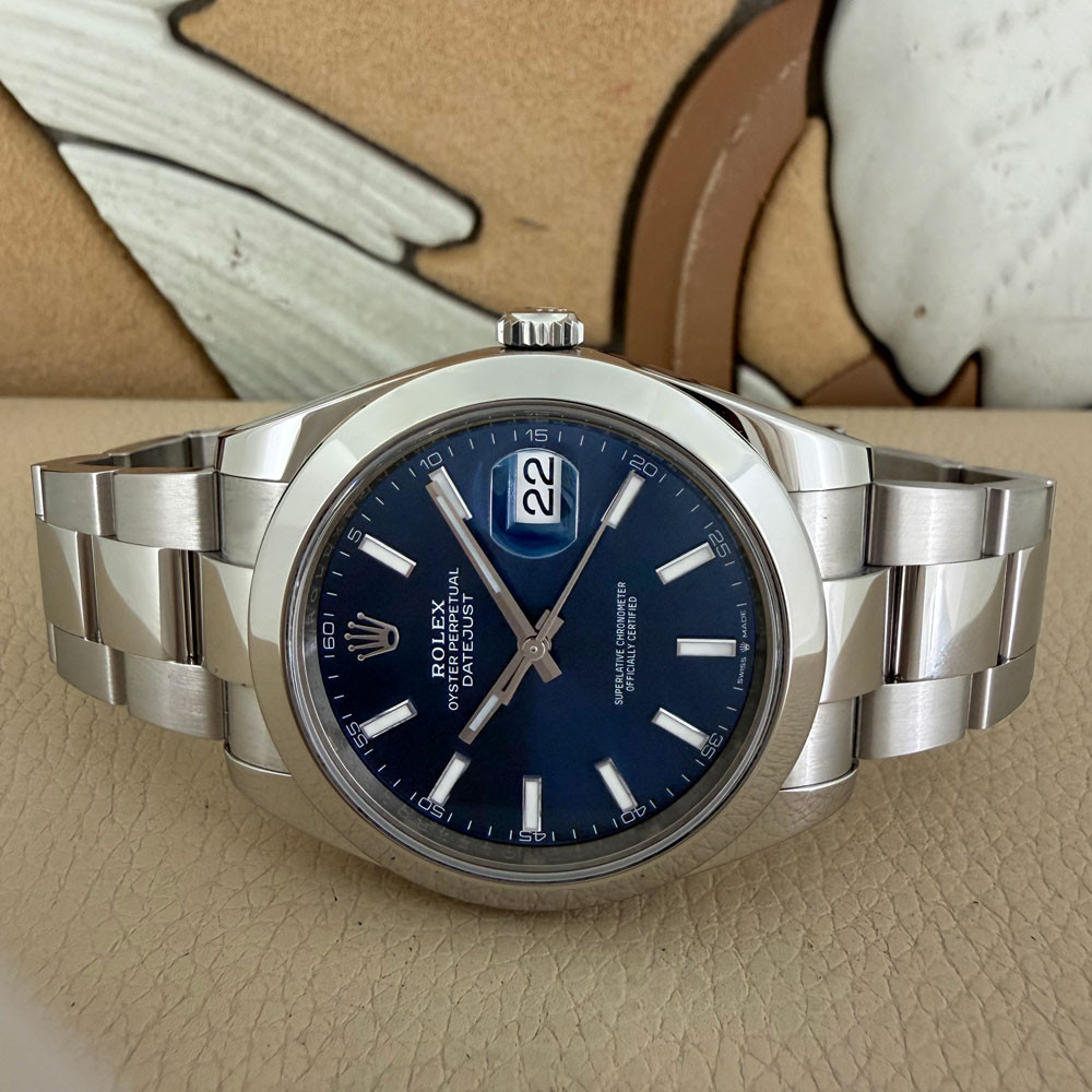 Rolex Datejust II Blue 126300 7