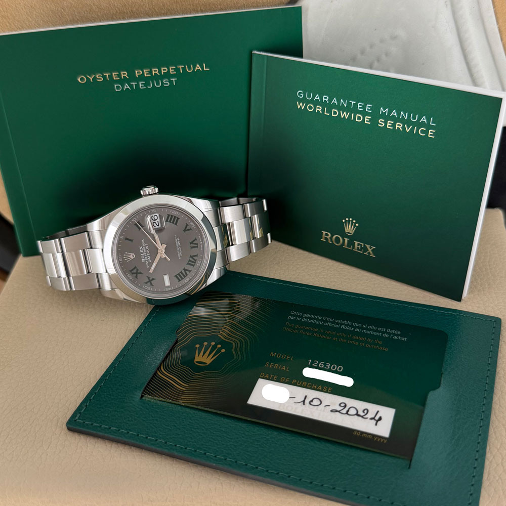 Rolex Datejust II Wimbledon 126300 1