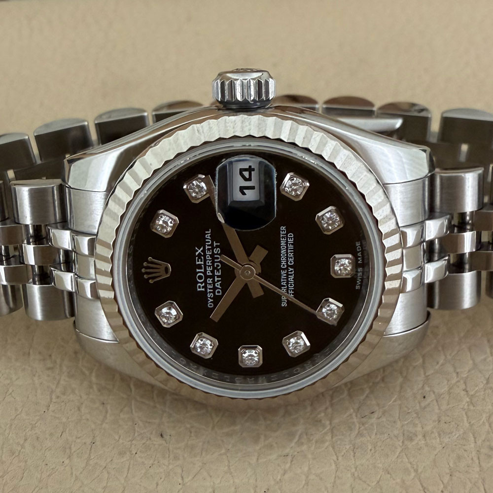 Rolex Datejust Lady Diamonds Dial 179174 15