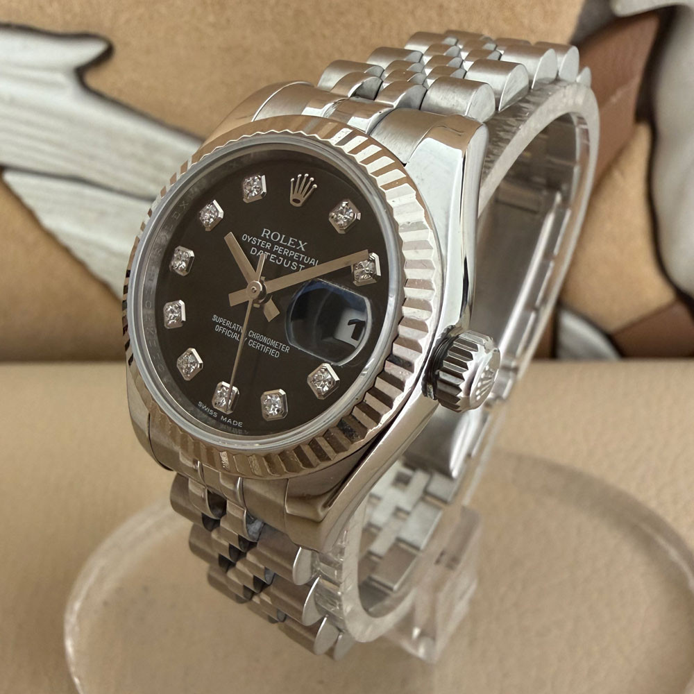 Rolex Datejust Lady Diamonds Dial 179174 2