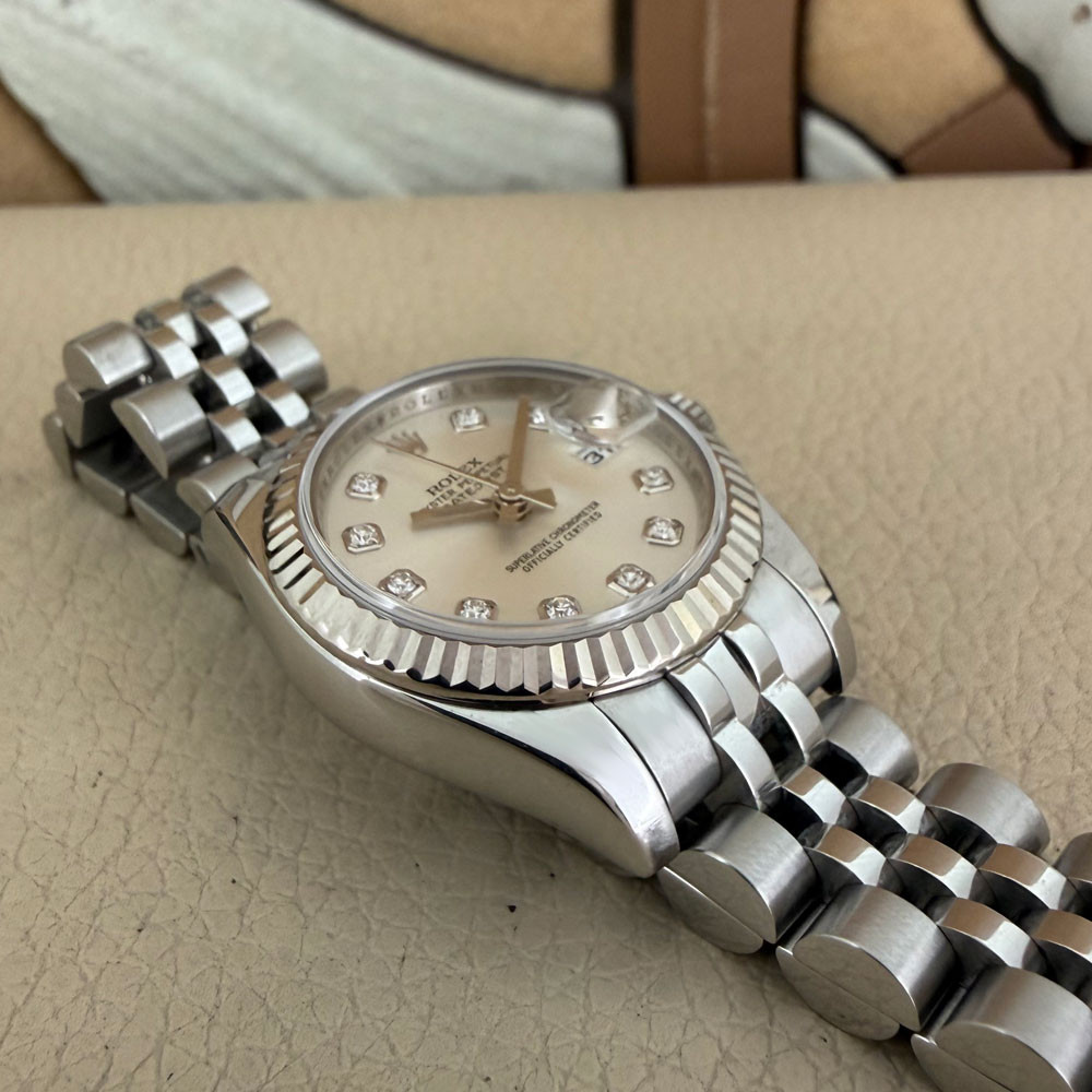 Rolex Datejust Lady Diamonds Dial 179174 13