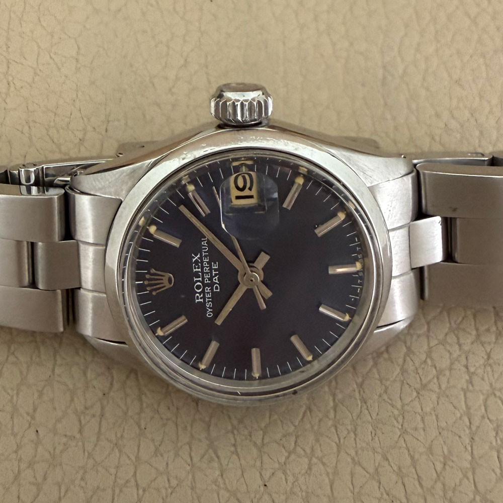 Rolex Date Lady Blue Dial 6516 14