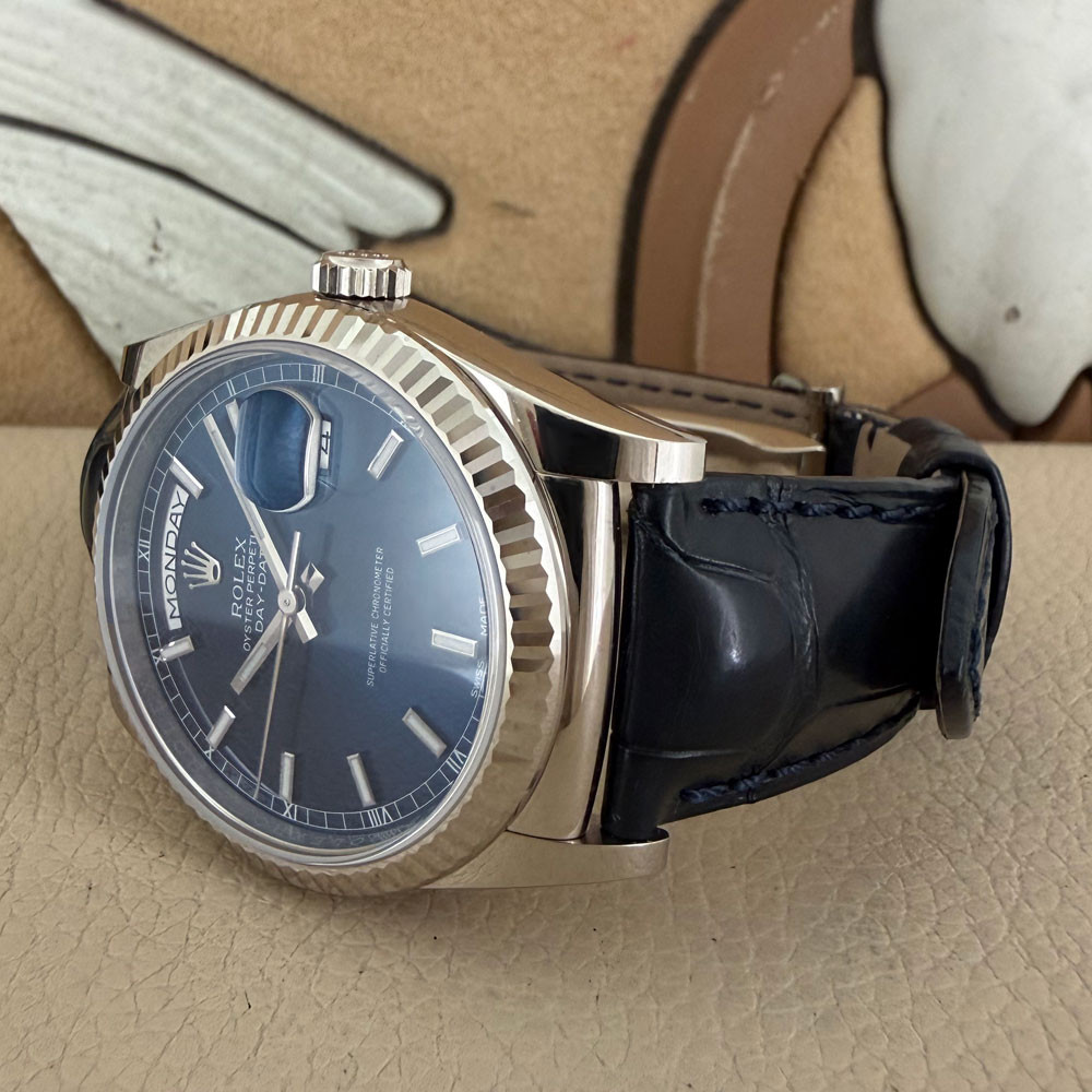 Rolex Day-Date Blue Dial 118139 11
