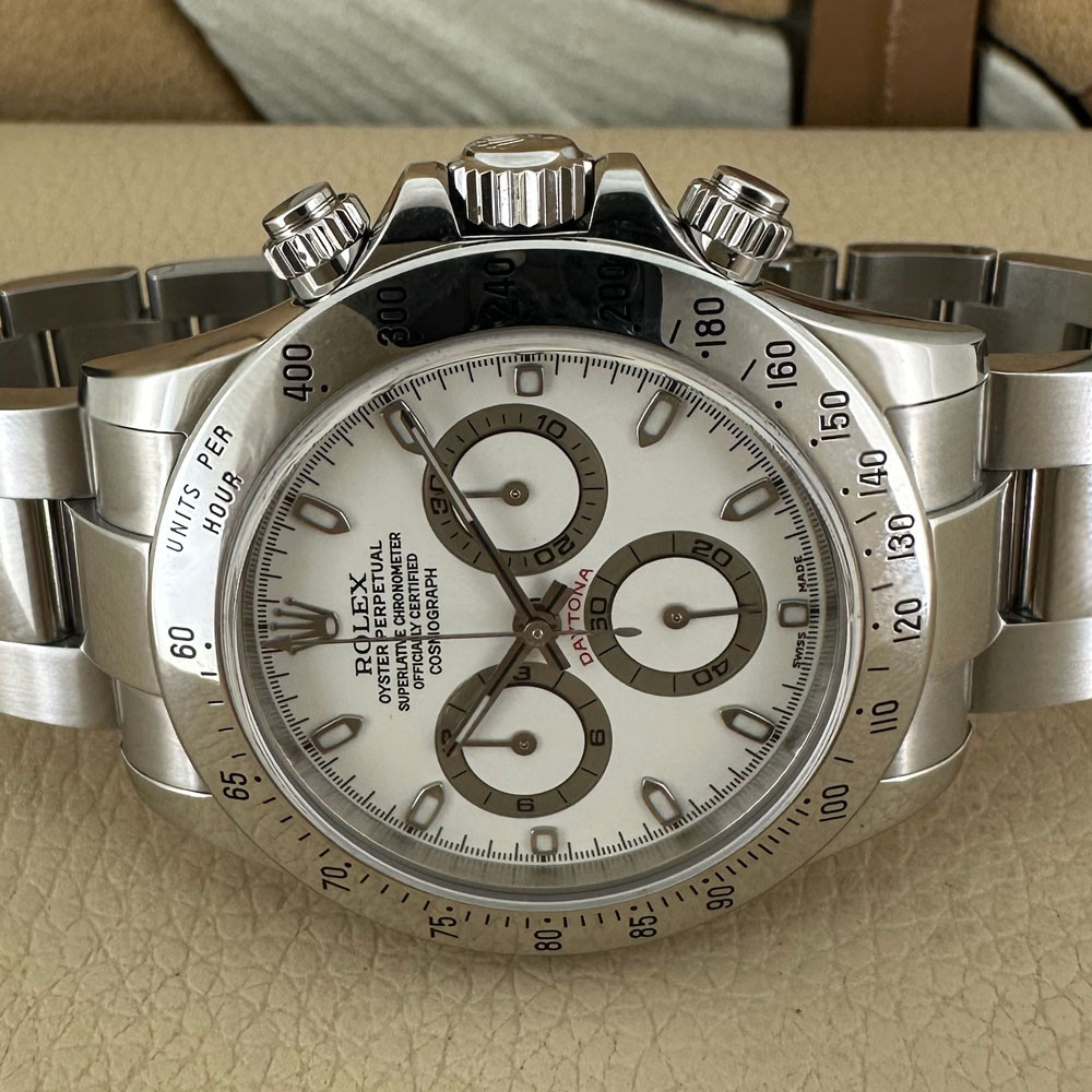 Rolex Daytona Slightly Cream Panna Dial 116520 15