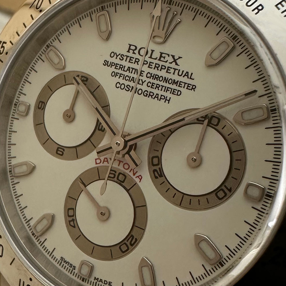 Rolex Daytona Slightly Cream Panna Dial 116520 5