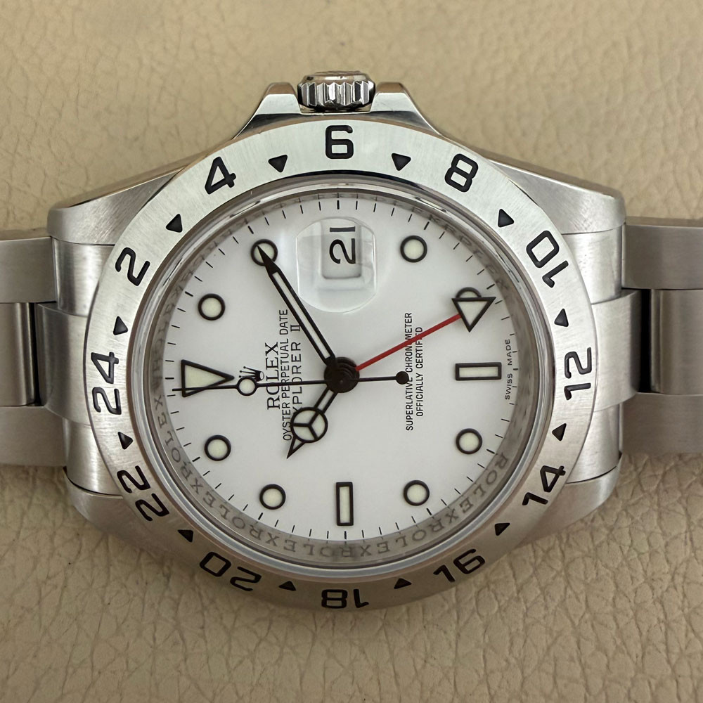 Rolex Explorer II Polar 3186 16570 14