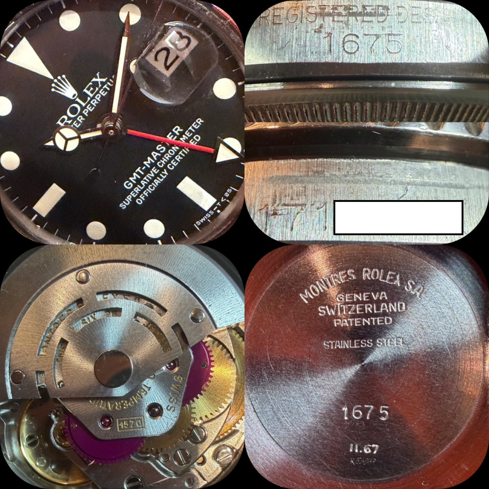 Rolex GMT-Master Mark 6 Dial 1675 1