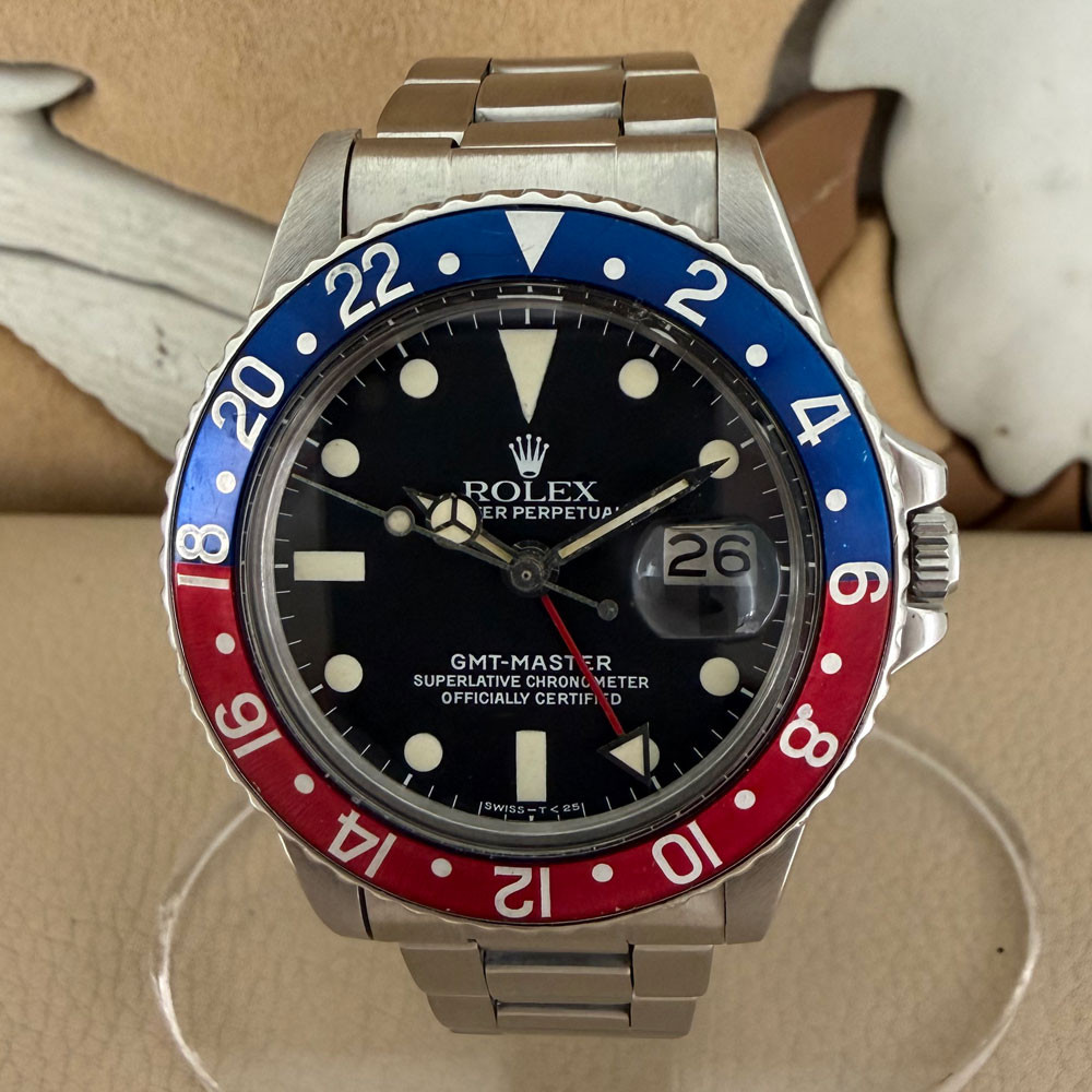 Rolex GMT-Master Pepsi Service Dial 1675 0