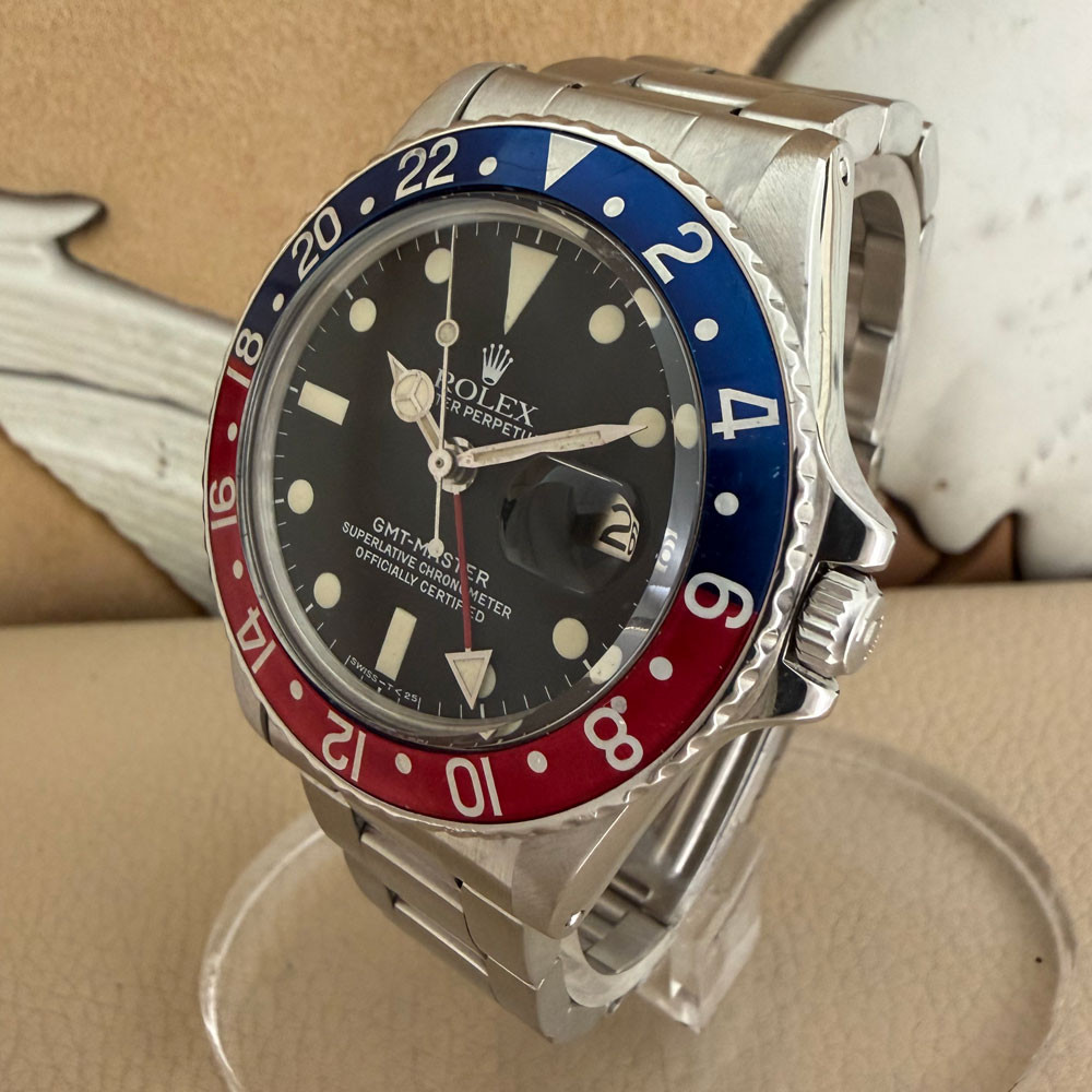 Rolex GMT-Master Pepsi Service Dial 1675 2