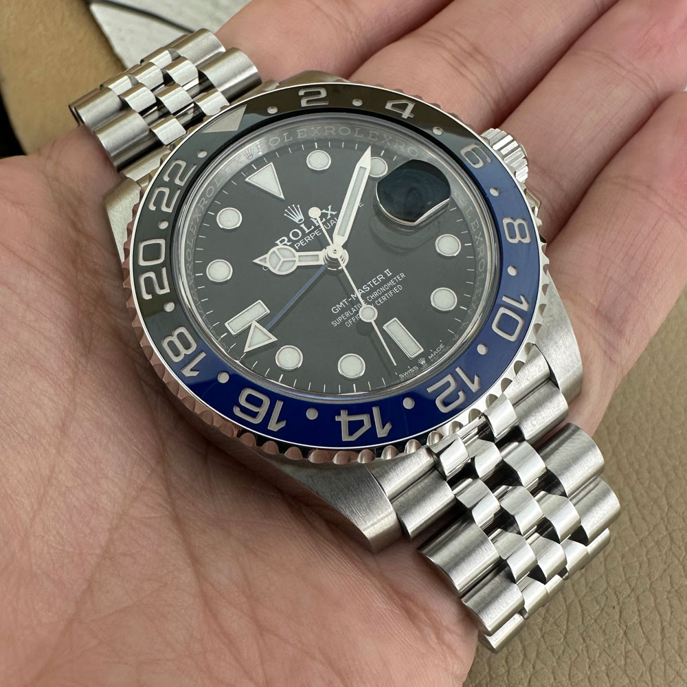 Rolex GMT-Master II Batman 126710BLNR 10