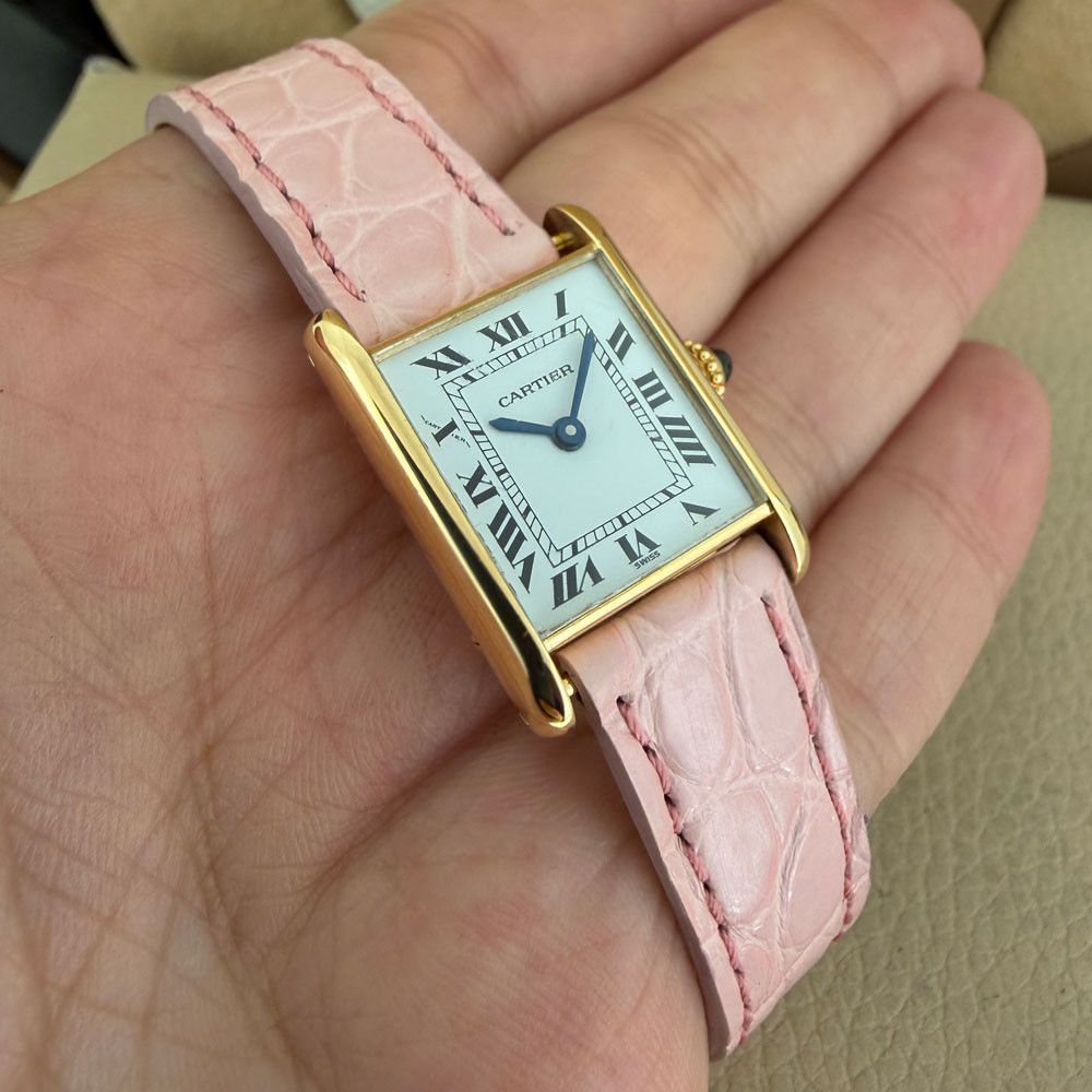 Cartier Louis Tank Mini Lady 67117 9