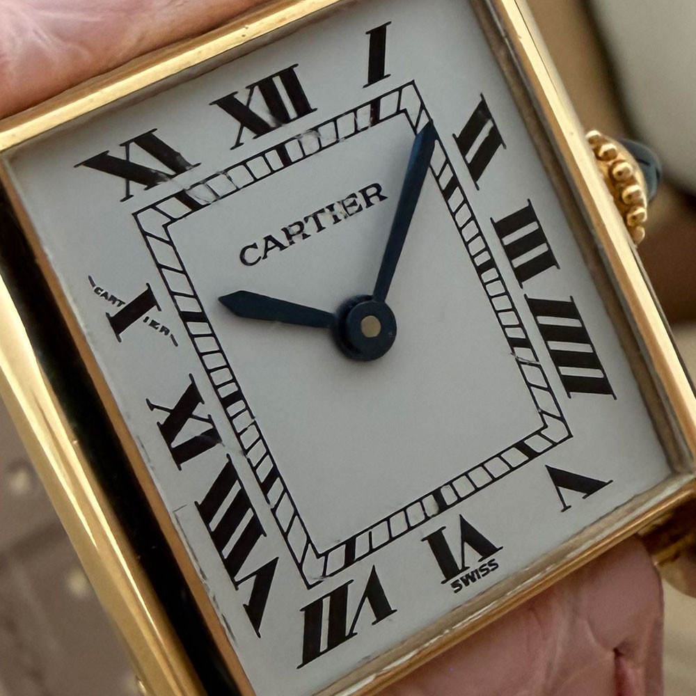 Cartier Louis Tank Mini Lady 67117 5
