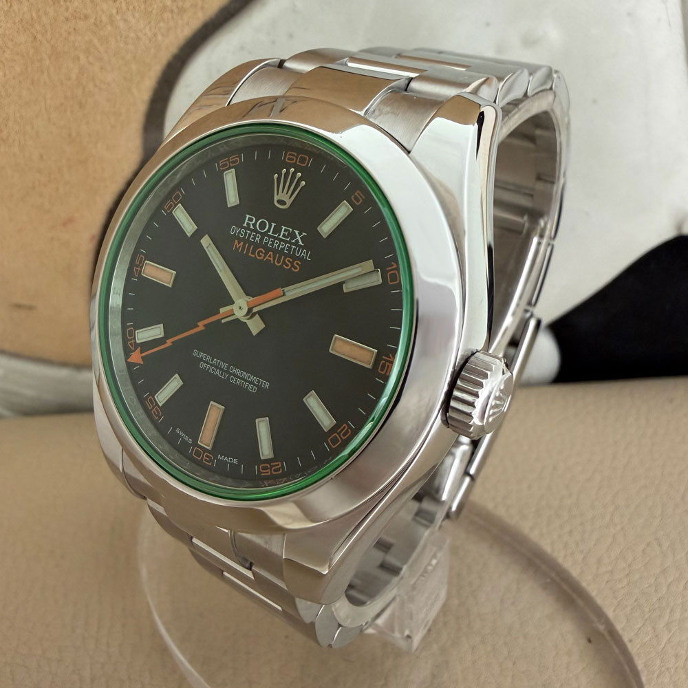 Rolex Milgauss Vetro Verde 116400GV 2