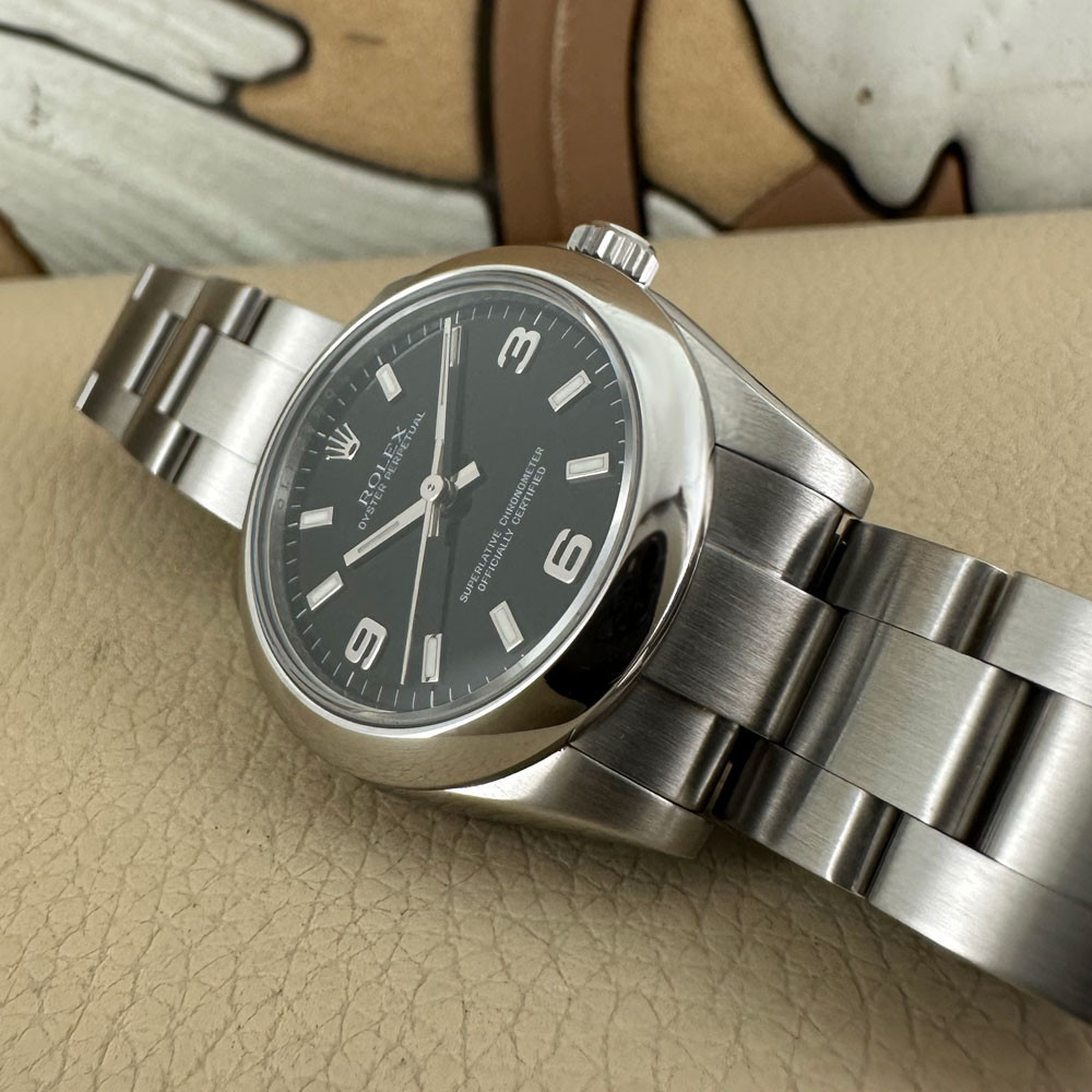 Rolex Oyster Perpetual 31mm Black 177200 14