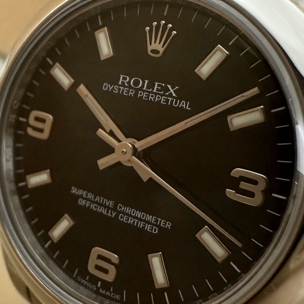 Rolex Oyster Perpetual 31mm Black 177200 5