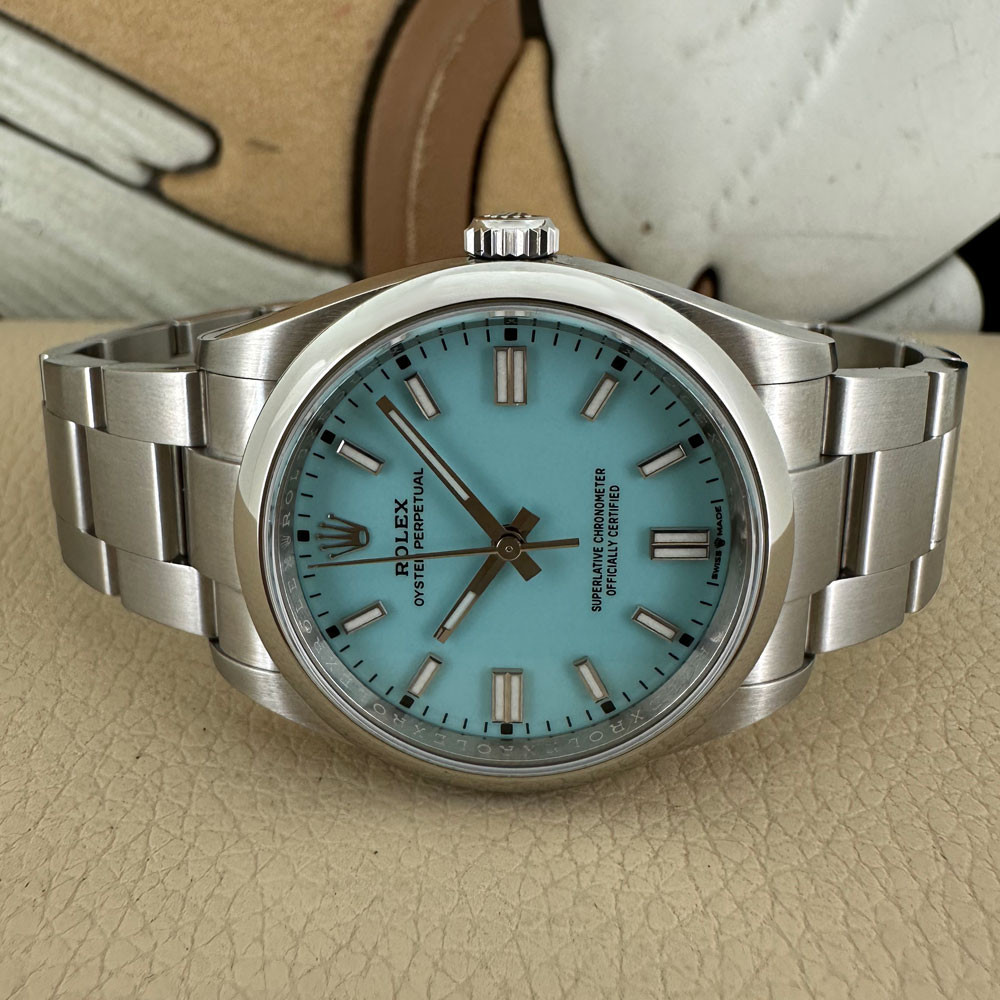 Rolex Oyster Perpetual 36mm Tiffany  126000 7