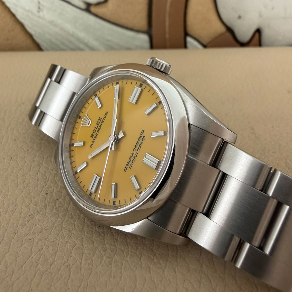 Rolex Oyster Perpetual 36mm Yellow 126000 14