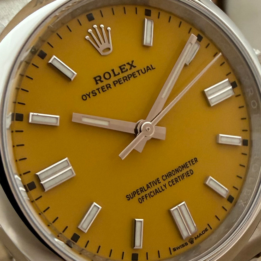 Rolex Oyster Perpetual 36mm Yellow 126000 6