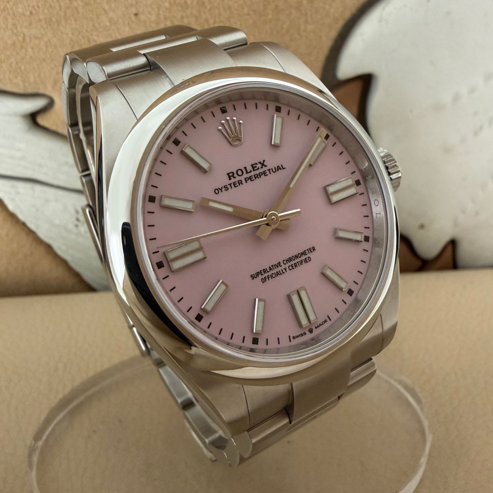 Rolex Oyster Perpetual 41 Candy Pink 134300 3