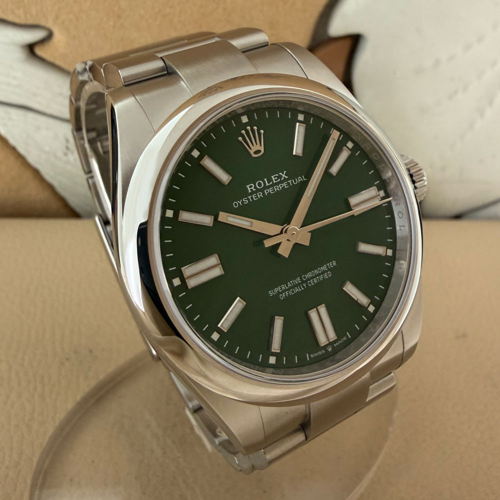 Rolex Oyster Perpetual 41 Green 134300 3